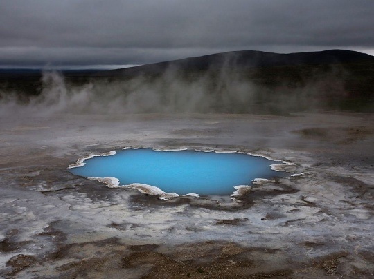 Silica Pond, Iceland by David Remacle