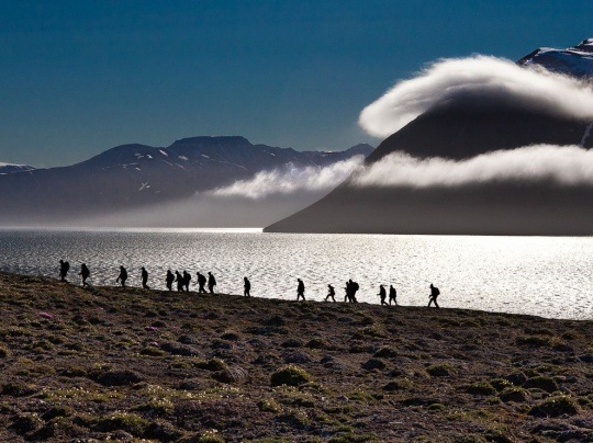 Tundra Trek, Svalbard by June Jacobsen