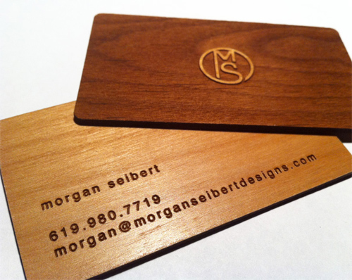 Wooden Business Card  for your Business
