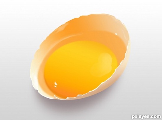 Create a Photo-Realistic Broken Egg from Scratch