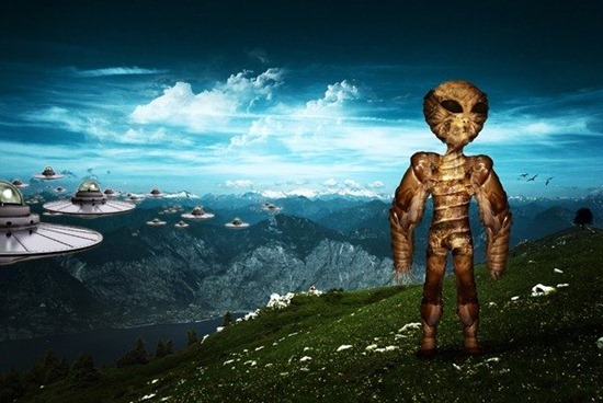 Create a Vivid Alien Invasion Scene with Photoshop