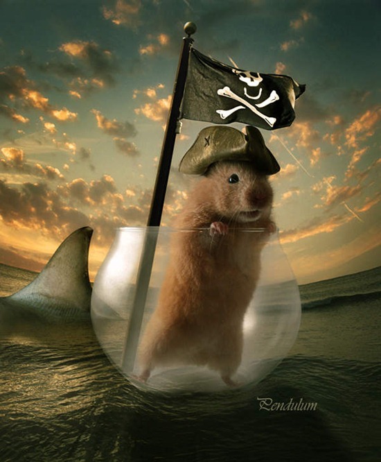 How To Create Glass Transparency In A Cute Photo Manipulation