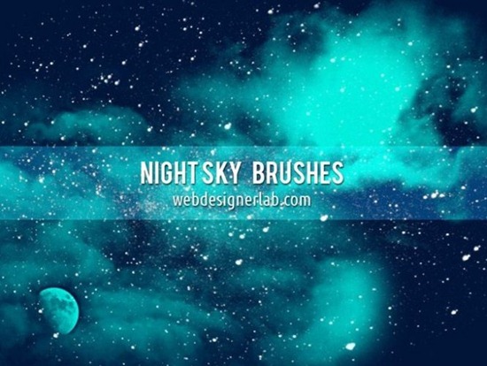 Night Sky Free Brushes