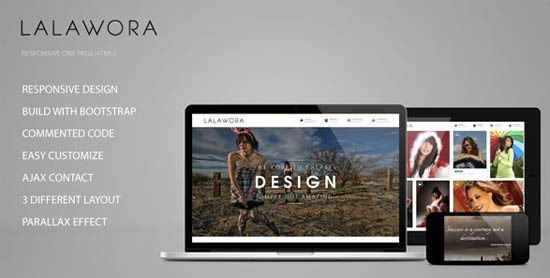Lalawora – One Page HTML5
