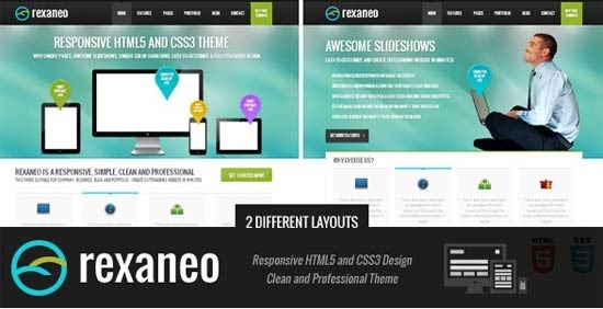 rexaneo – Responsive Multipurpose HTML5 Template