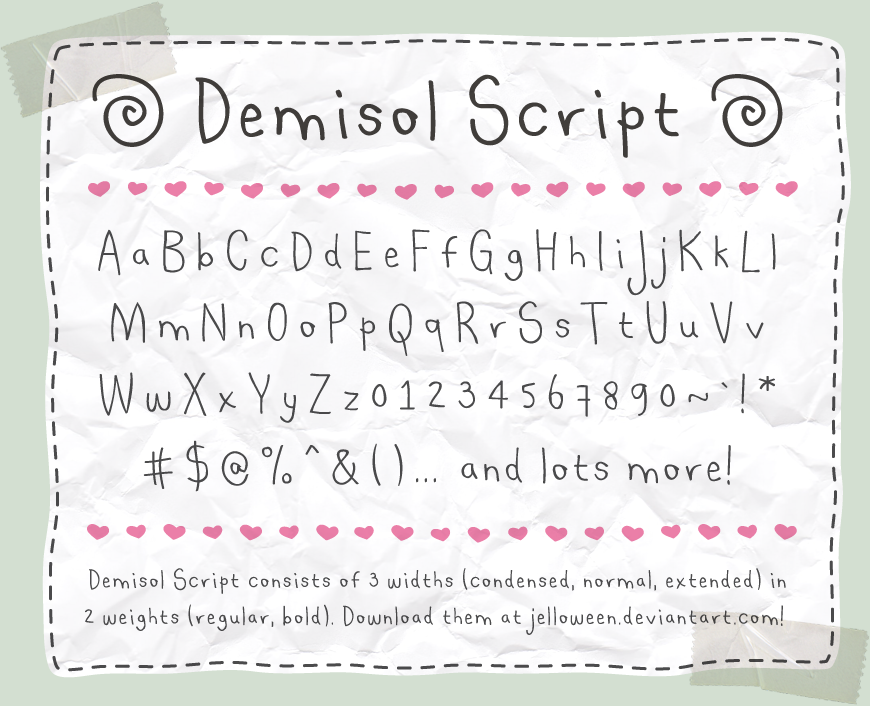 Demisol Script Font Download Professional Free Light Fonts of 2011