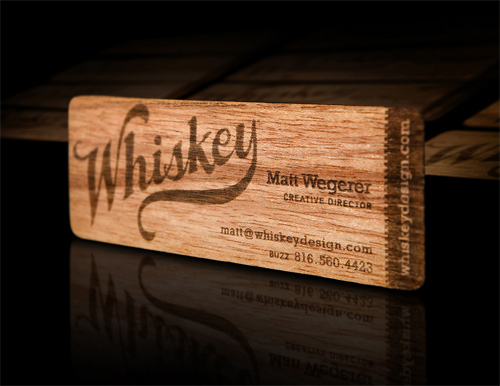 Whiskey Design’s Card for your Business