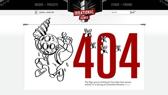 404 Not Found Error Page Designs