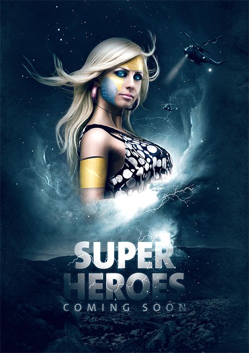 Superhero Movie 50+ Photoshop Tutorials for Professional Poster Designing