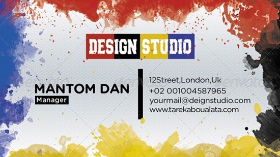 Design studio Business Card