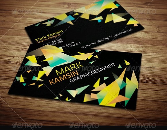 Triangle Business Card