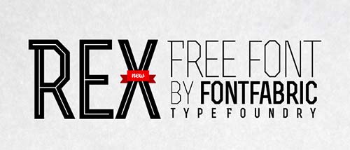 rex-free-font-hipsters